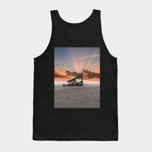 Sunset Ship Tank Top